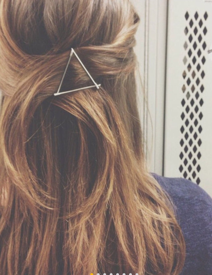 Triangle Barrette-Barrette-Lemons and Limes Boutique