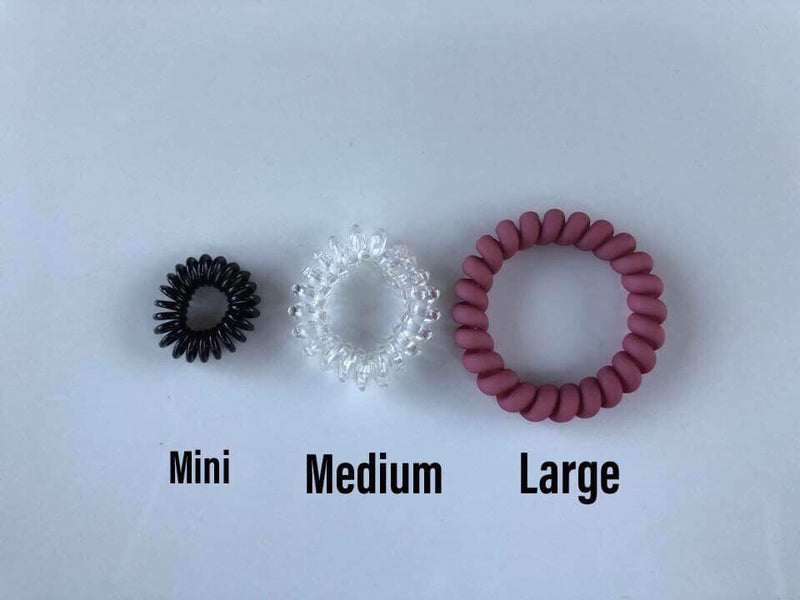 Mini Lauren Lane Hair Coil Set (Sets of 12)-Hair Accessories-Lemons and Limes Boutique