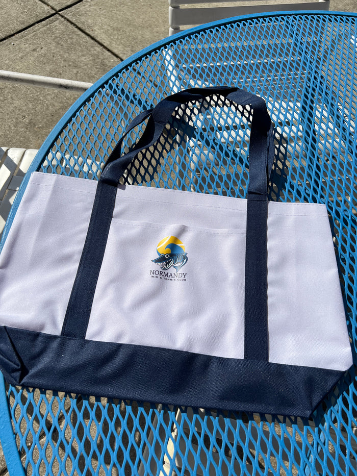 Normandy Swim and Tennis Club Tote--Lemons and Limes Boutique