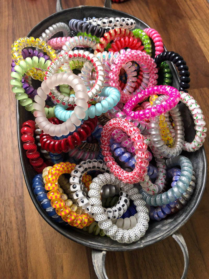 Bulk Hair Coils! Pick your size and quantity!-Hair Accessories-Lemons and Limes Boutique