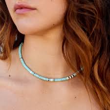 Pura Vida Sealife Necklace in Turquoise--Lemons and Limes Boutique