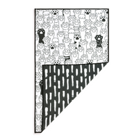 Paws and Stripes Absorbent 2-Sided Towel-Lemons and Limes Boutique