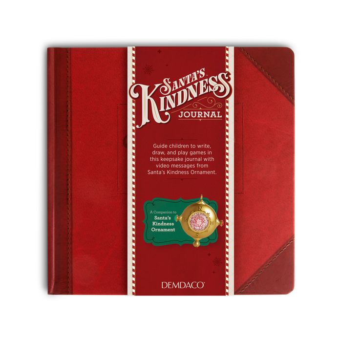Santa’s Kindness Ornament & Journal--Lemons and Limes Boutique