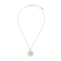 Love you Locket Necklace in Silver-Lemons and Limes Boutique