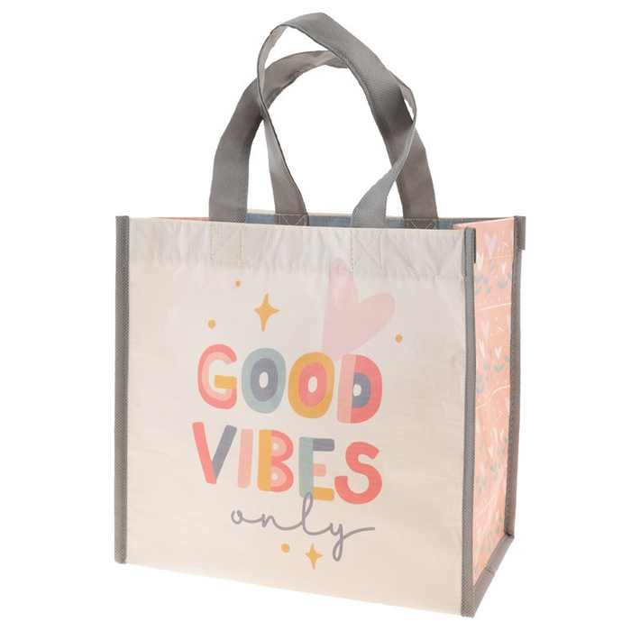 Recycled Medium Gift Bag in Good Vibes-Lemons and Limes Boutique