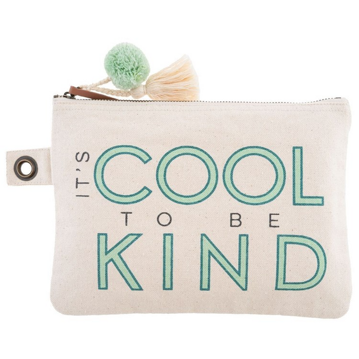 Canvas Carry All in Cool to be Kind-Lemons and Limes Boutique
