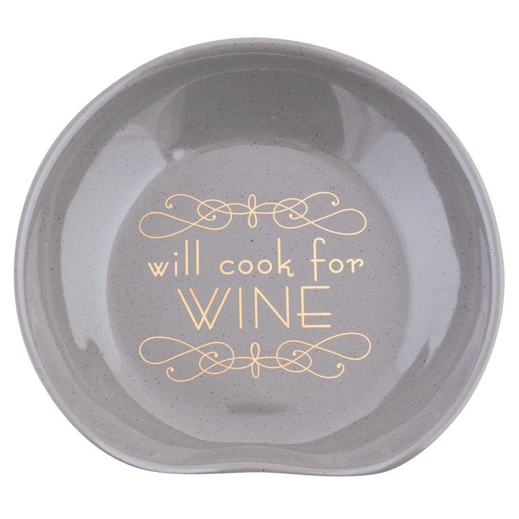 Chic Spoon Rest Will Cook For Wine-Lemons and Limes Boutique