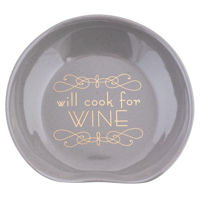 Chic Spoon Rest Will Cook For Wine-Lemons and Limes Boutique