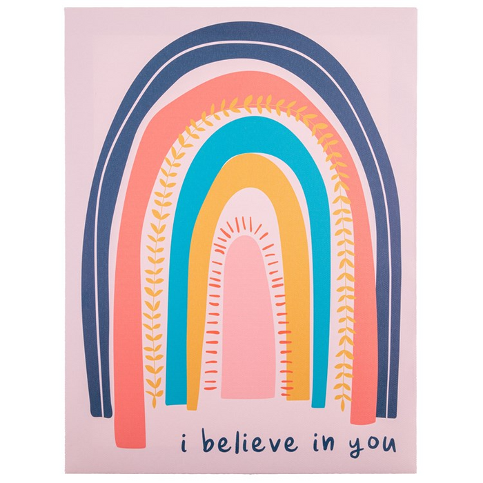 Canvas Wall Art I Believe In You-Lemons and Limes Boutique