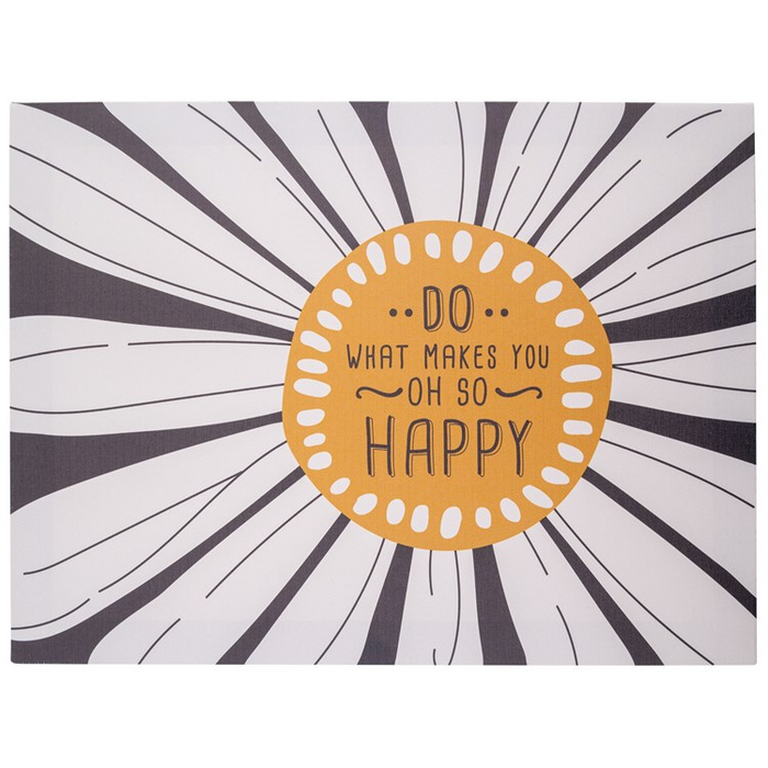 Canvas Wall Art in Oh So Happy-Lemons and Limes Boutique