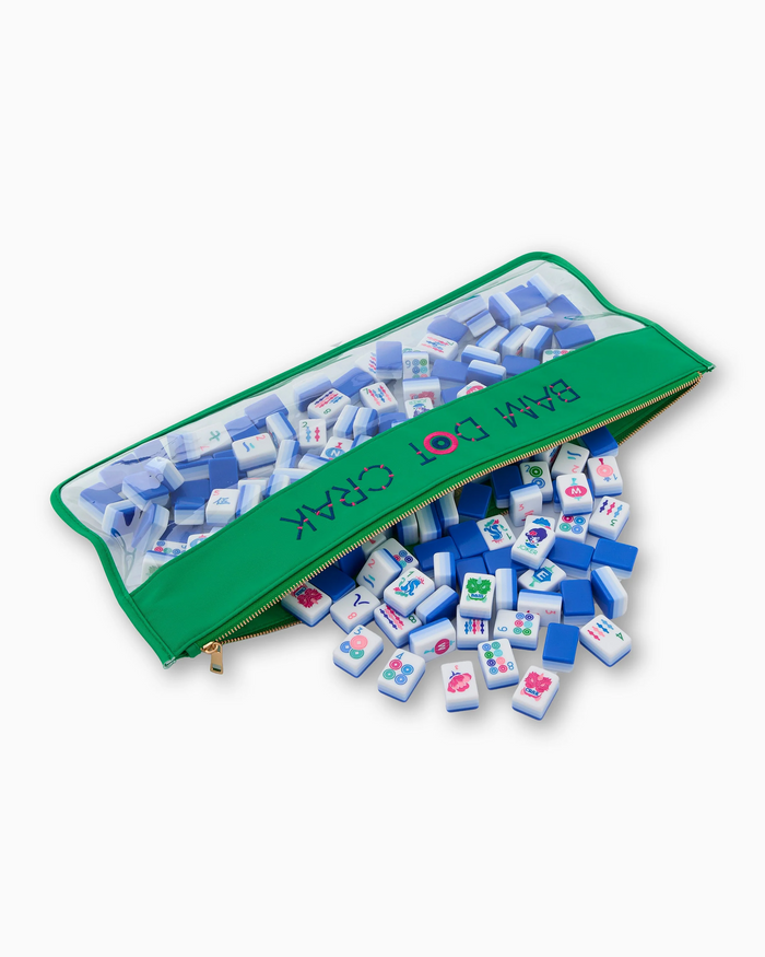 Kelly Green Bam Dot Crak Bag-Lemons and Limes Boutique