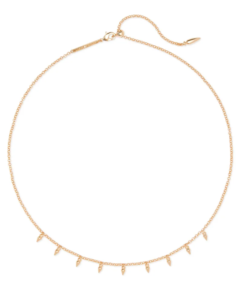 Addison Choker Necklace in Rose Gold Metal by Kendra Scott-Lemons and Limes Boutique