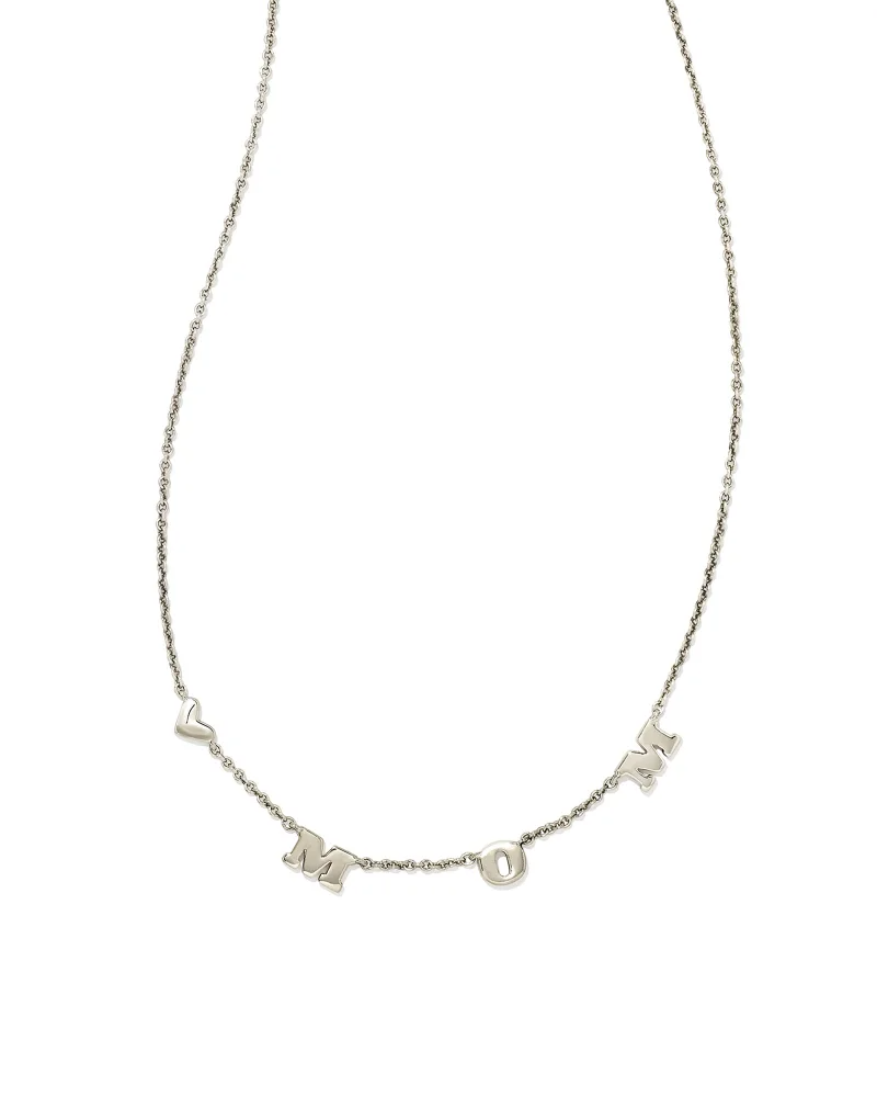 Mom Strand Necklace in Rhodium by Kendra Scott-Lemons and Limes Boutique