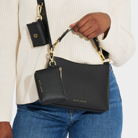 Evie Crossbody Bag in Black-Lemons and Limes Boutique