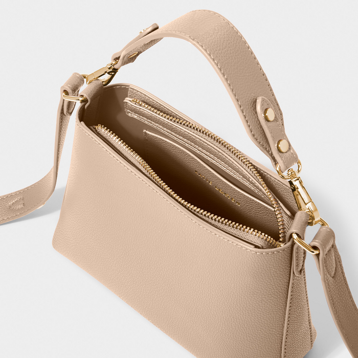 Evie Crossbody Bag in Soft Tan--Lemons and Limes Boutique