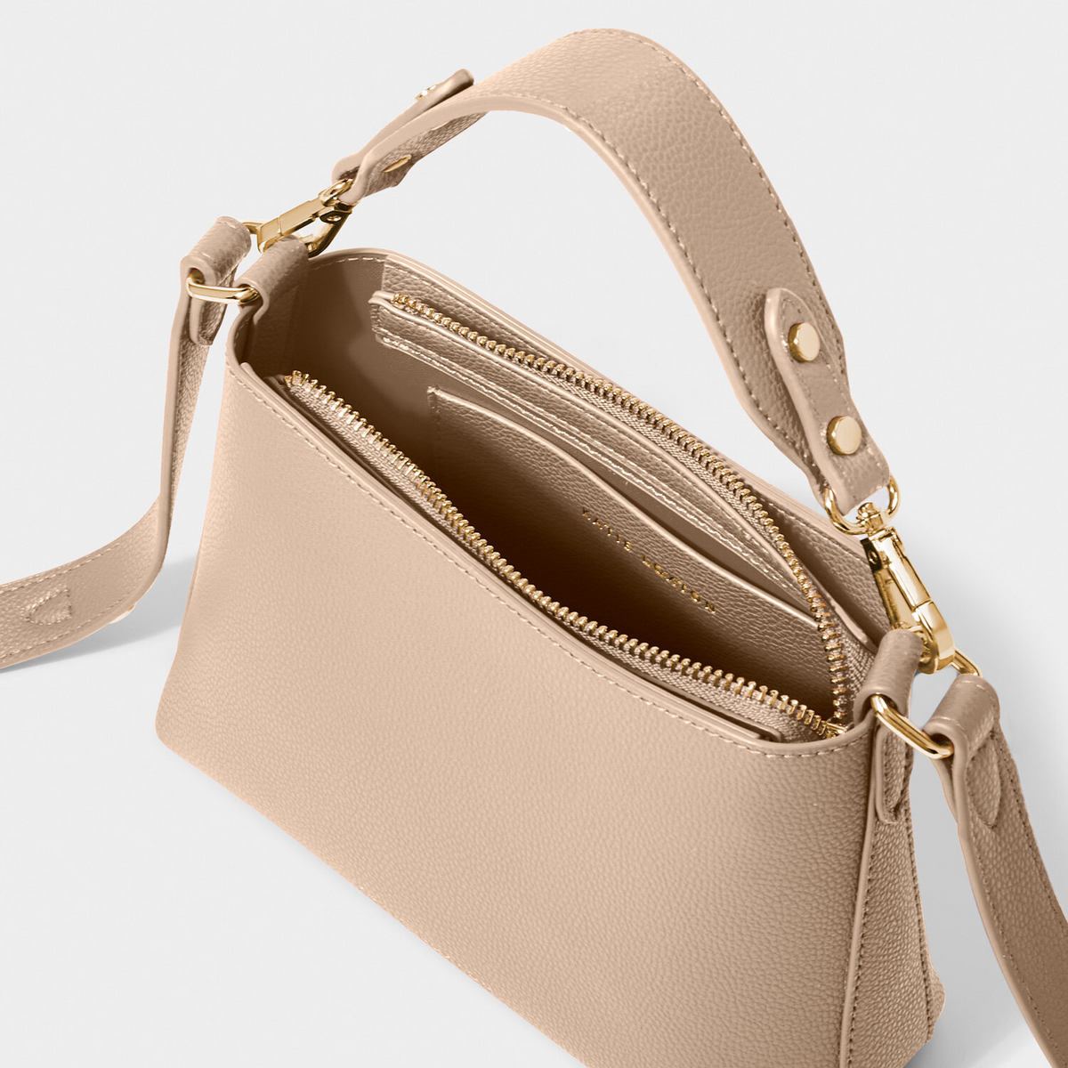 Evie Crossbody Bag in Soft Tan-Lemons and Limes Boutique