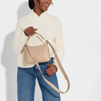 Evie Crossbody Bag in Soft Tan-Lemons and Limes Boutique