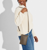 Zana Slim Crossbody in Mink-Lemons and Limes Boutique