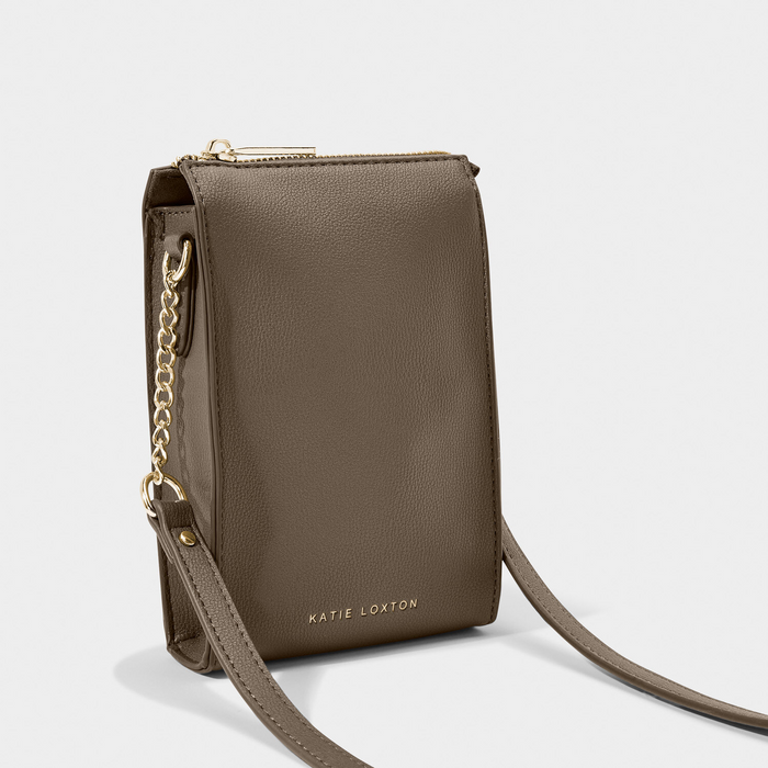 Zana Slim Crossbody in Mink-Lemons and Limes Boutique