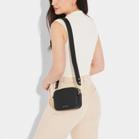 Zana Mini Crossbody in Black-Lemons and Limes Boutique