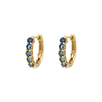 Surfrider Foundation Ombre Stone Hoops by Pura Vida-Lemons and Limes Boutique