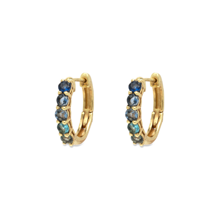 Surfrider Foundation Ombre Stone Hoops by Pura Vida-Lemons and Limes Boutique