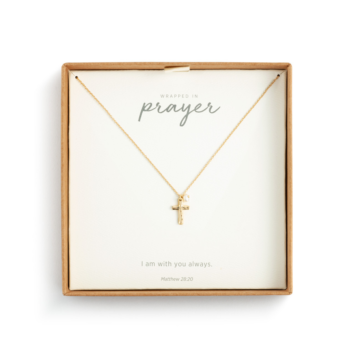 Dainty Cross Necklace in Gold-Lemons and Limes Boutique