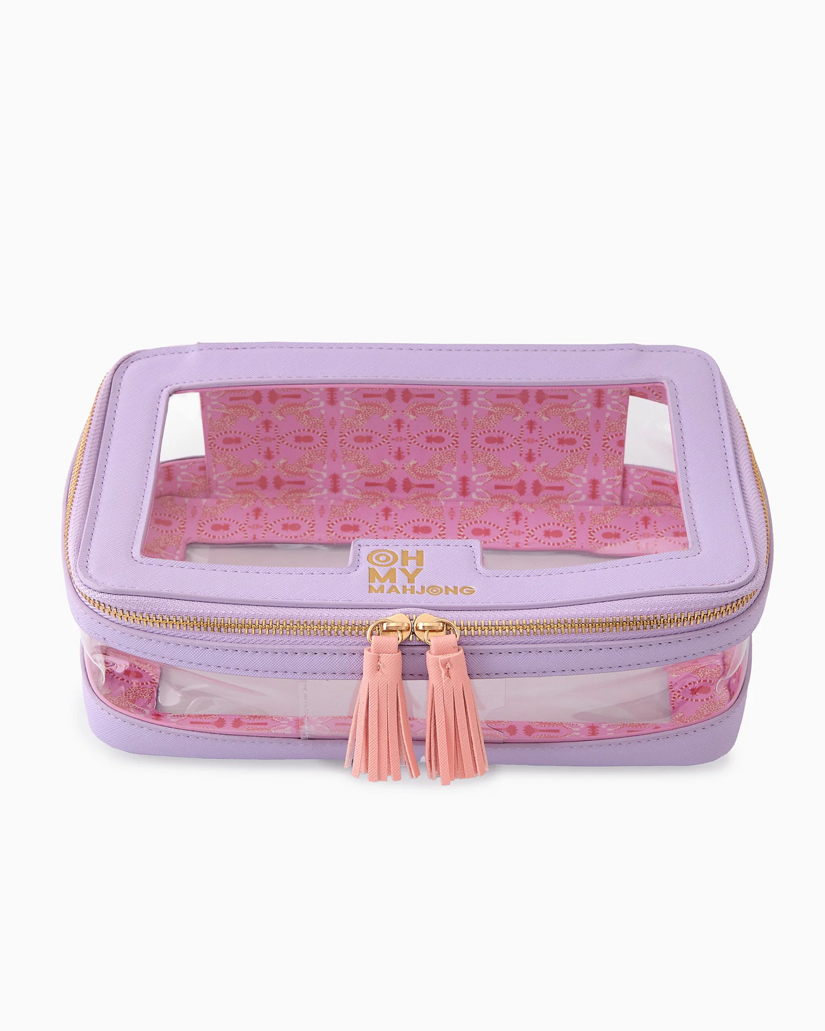 Lavender Tile Storage Bag by Oh My Mahjong