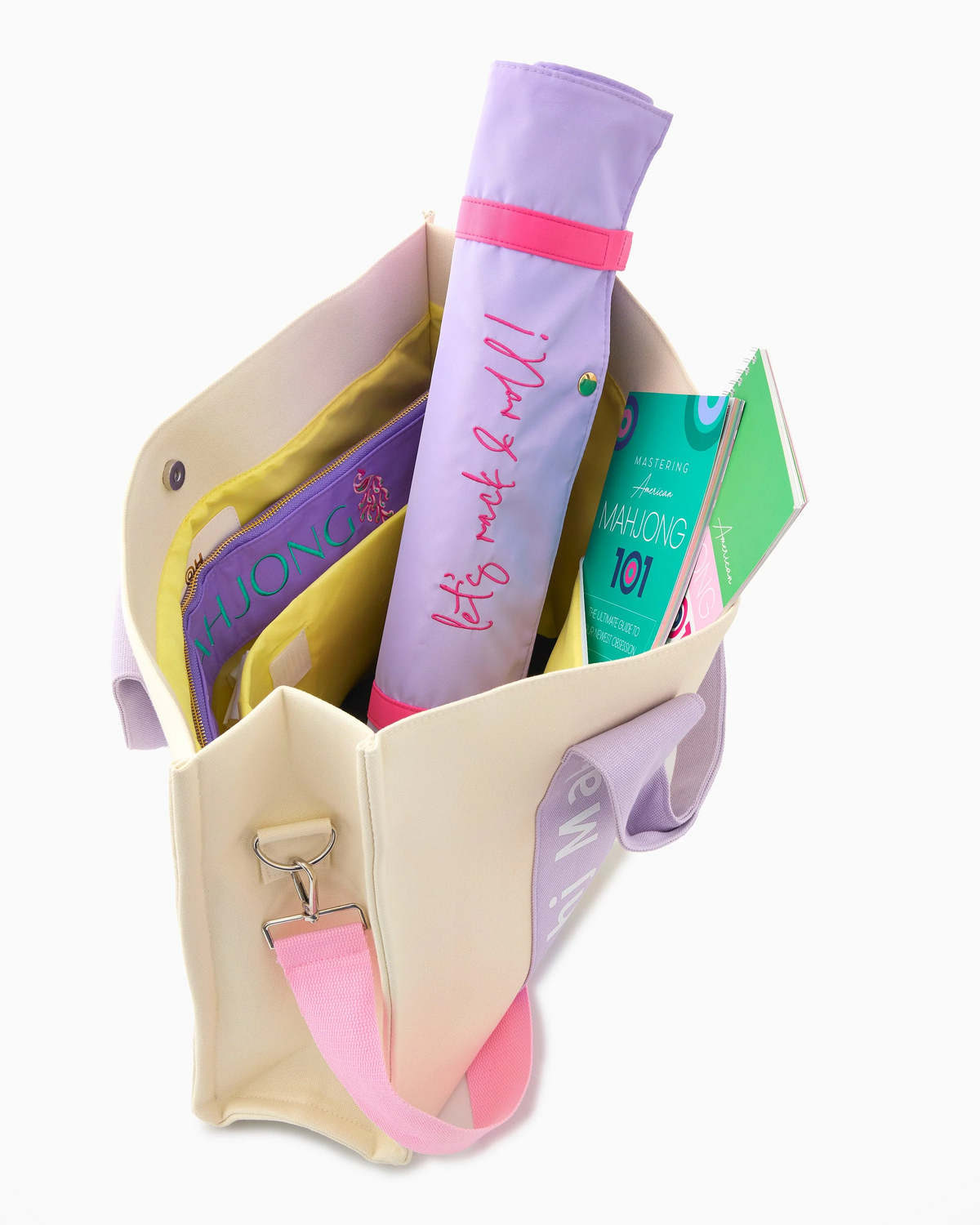 Lilac Mahj It All Bag-Lemons and Limes Boutique