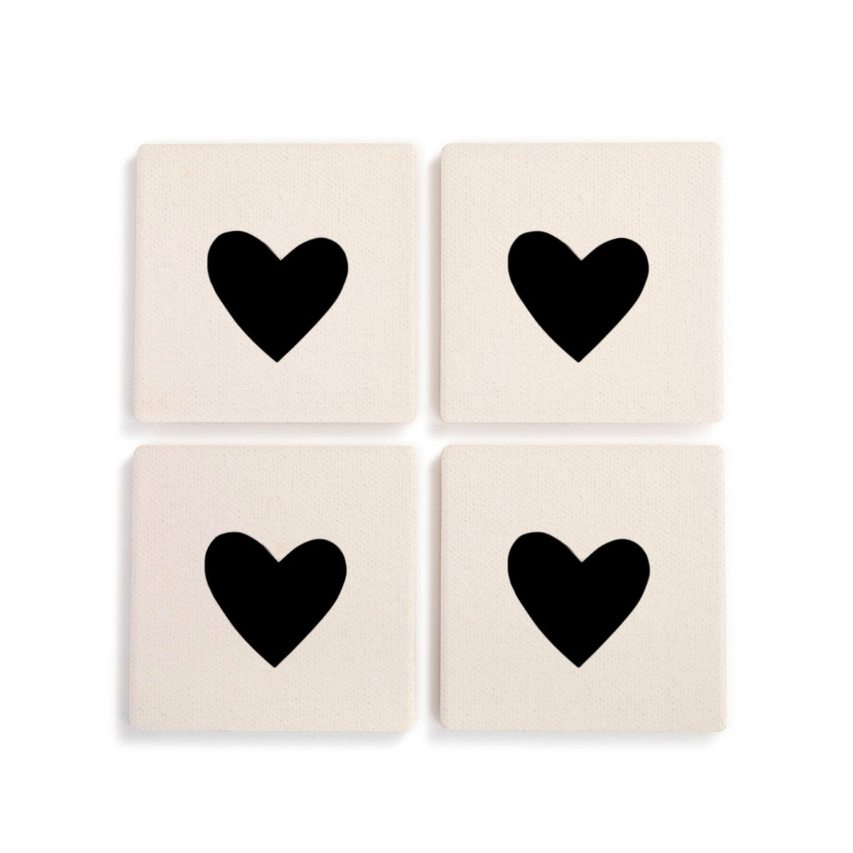 Hometown Love Coasters - Set of 4 Embossed with Loveland-Lemons and Limes Boutique