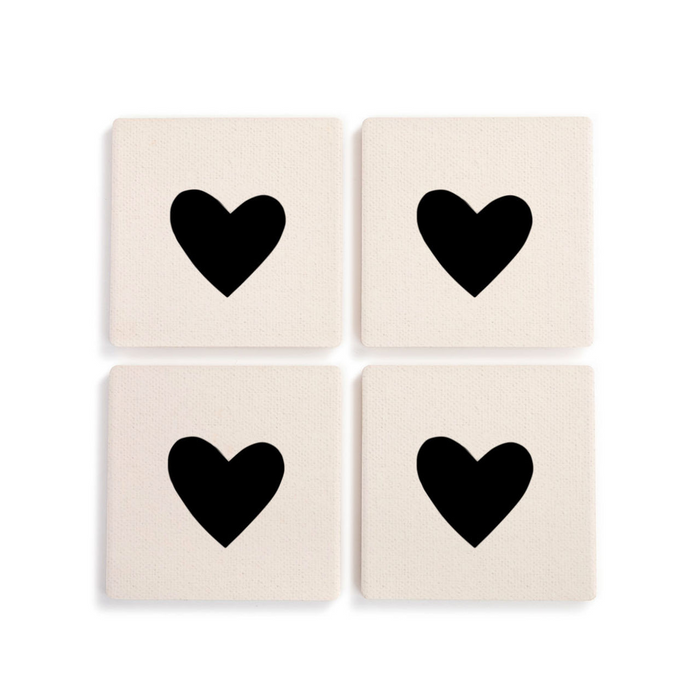 Hometown Love Coasters - Set of 4 Embossed with Loveland-Lemons and Limes Boutique