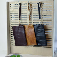 Baldwin Genuine Leather Clutch--Lemons and Limes Boutique