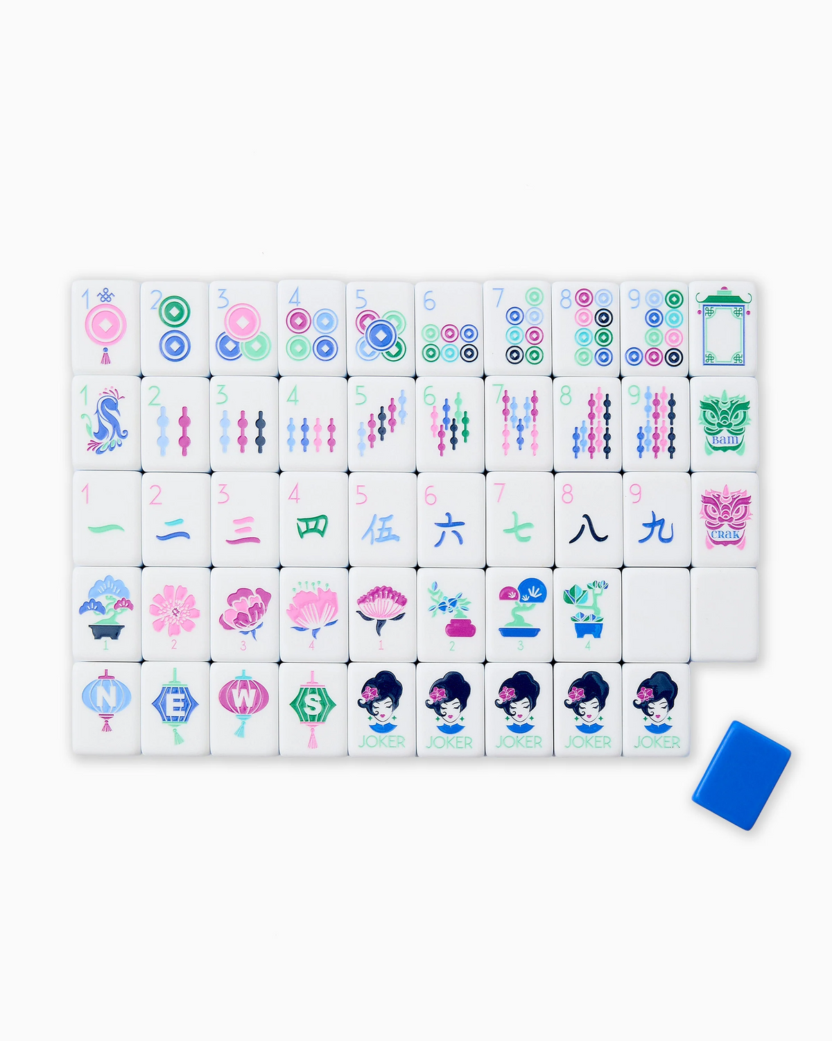 Lola Mahjong Tiles-Lemons and Limes Boutique