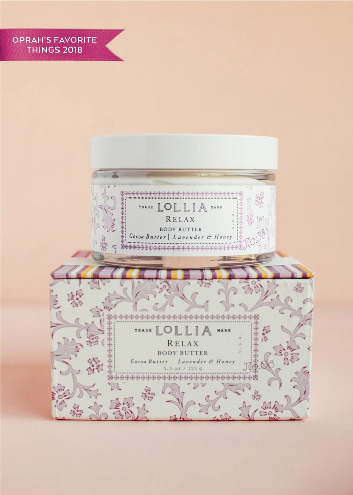 Relax Body Butter by Lollia--Lemons and Limes Boutique