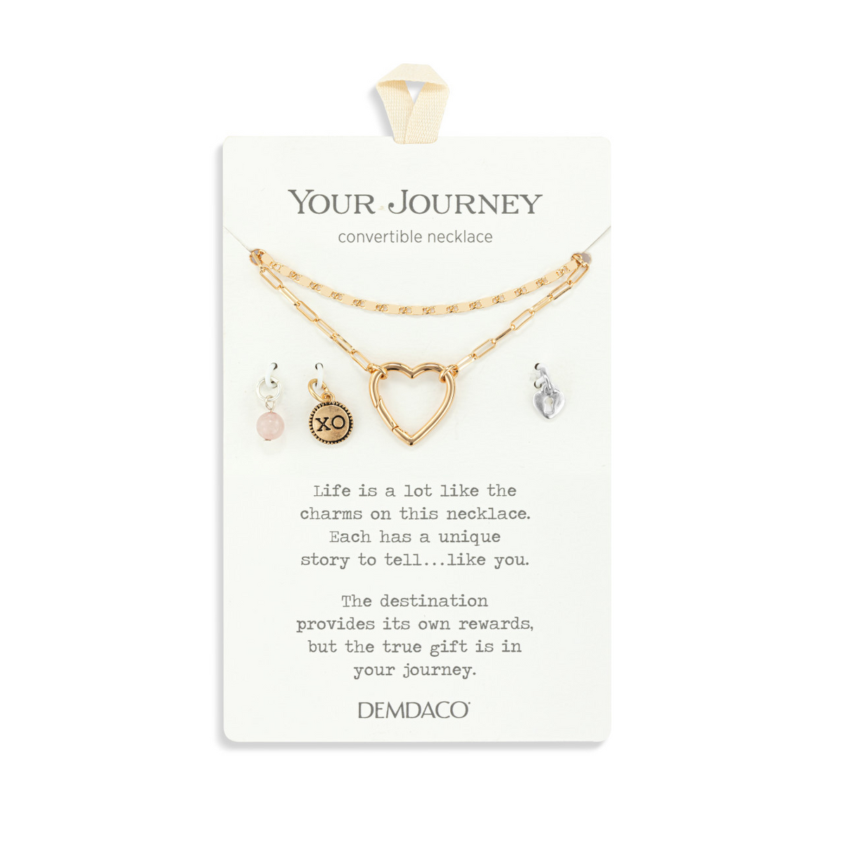 Love Necklace Jewelry Set in Gold-Lemons and Limes Boutique