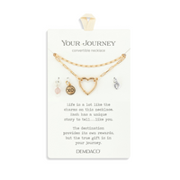 Love Necklace Jewelry Set in Gold-Lemons and Limes Boutique