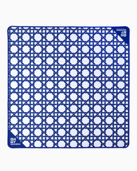 Mini Blue Cane Mat-Lemons and Limes Boutique