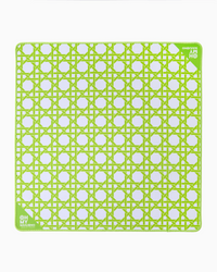 Mini Green Cane Mat-Lemons and Limes Boutique