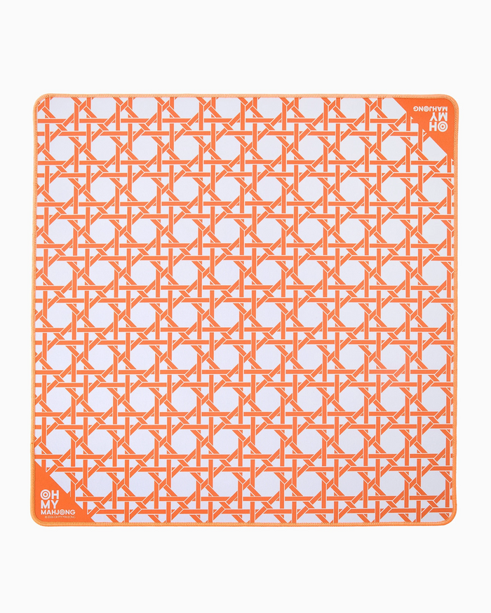 Mini Orange Cane Mat-Lemons and Limes Boutique