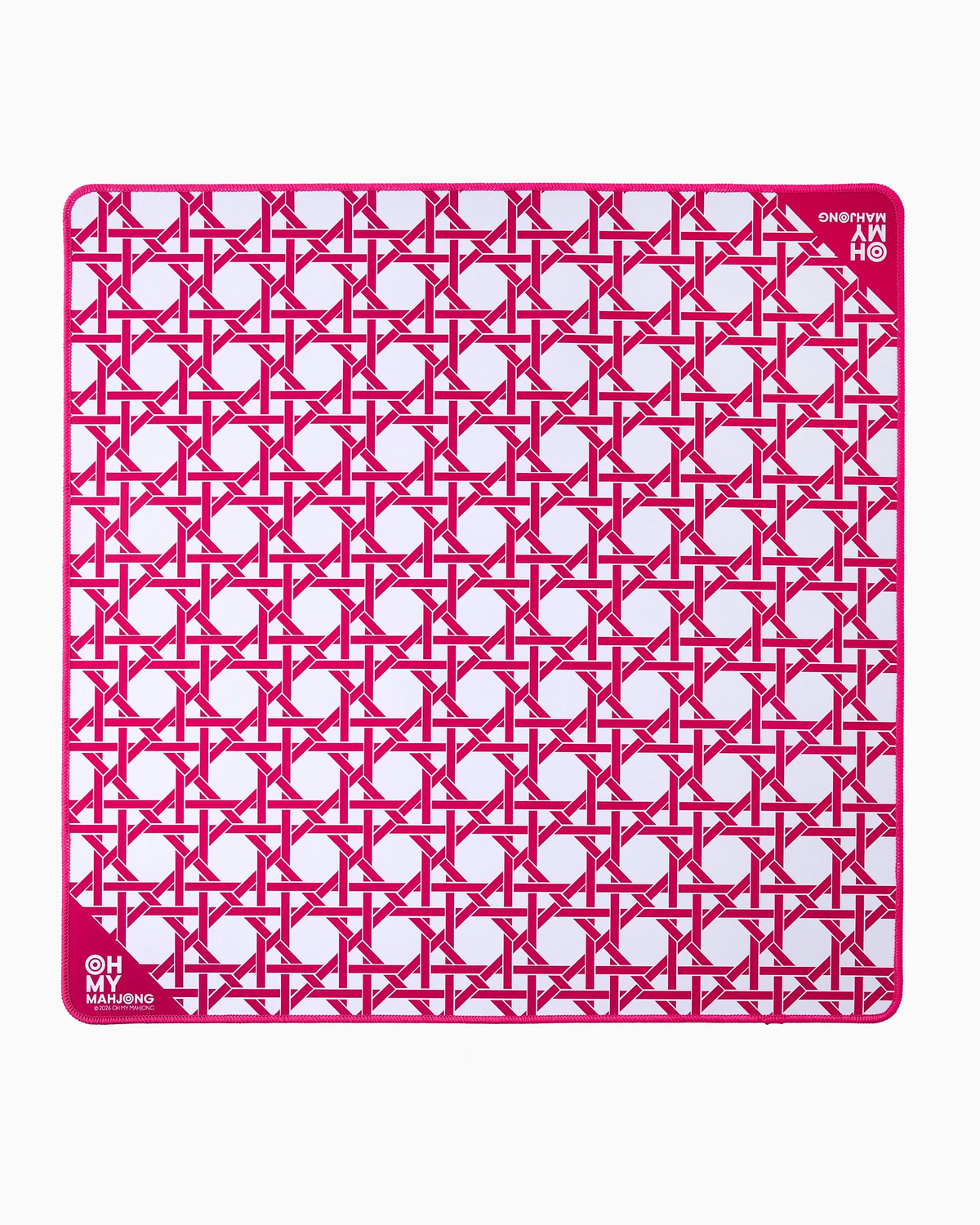Mini Pink Cane Mat-Lemons and Limes Boutique