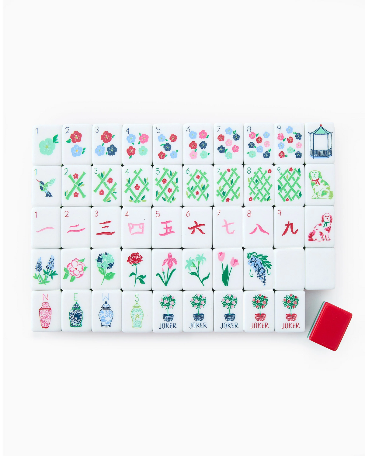 Nantucket Mahjong Tiles-Lemons and Limes Boutique