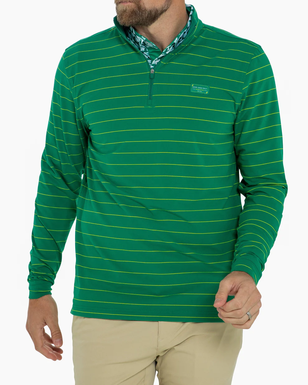 On the Range Q-Zip Good Good Golf-Lemons and Limes Boutique