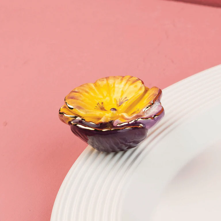 Pansy Pop Mini by Nora Fleming