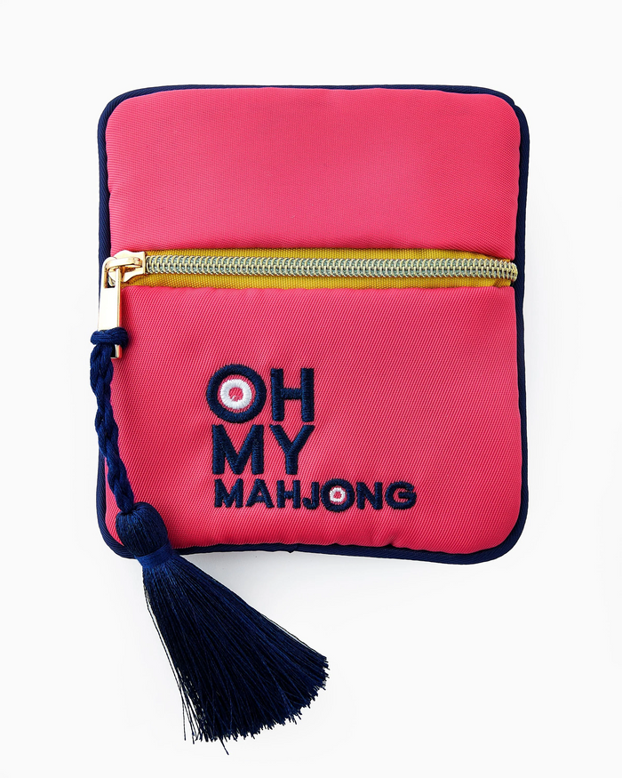Pink Coin & Dice Bag-Lemons and Limes Boutique