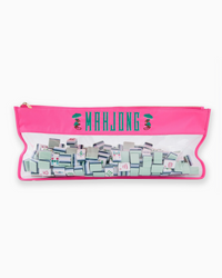 Pink Monkey Mahjong Tile Bag-Lemons and Limes Boutique
