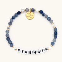Strength- White Bead (Other Color Variations) - Little Words Project-Lemons and Limes Boutique