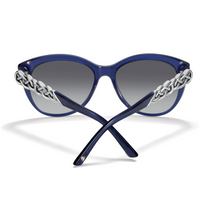 Interlok Braid Sunglasses in Blue by Brighton-Lemons and Limes Boutique