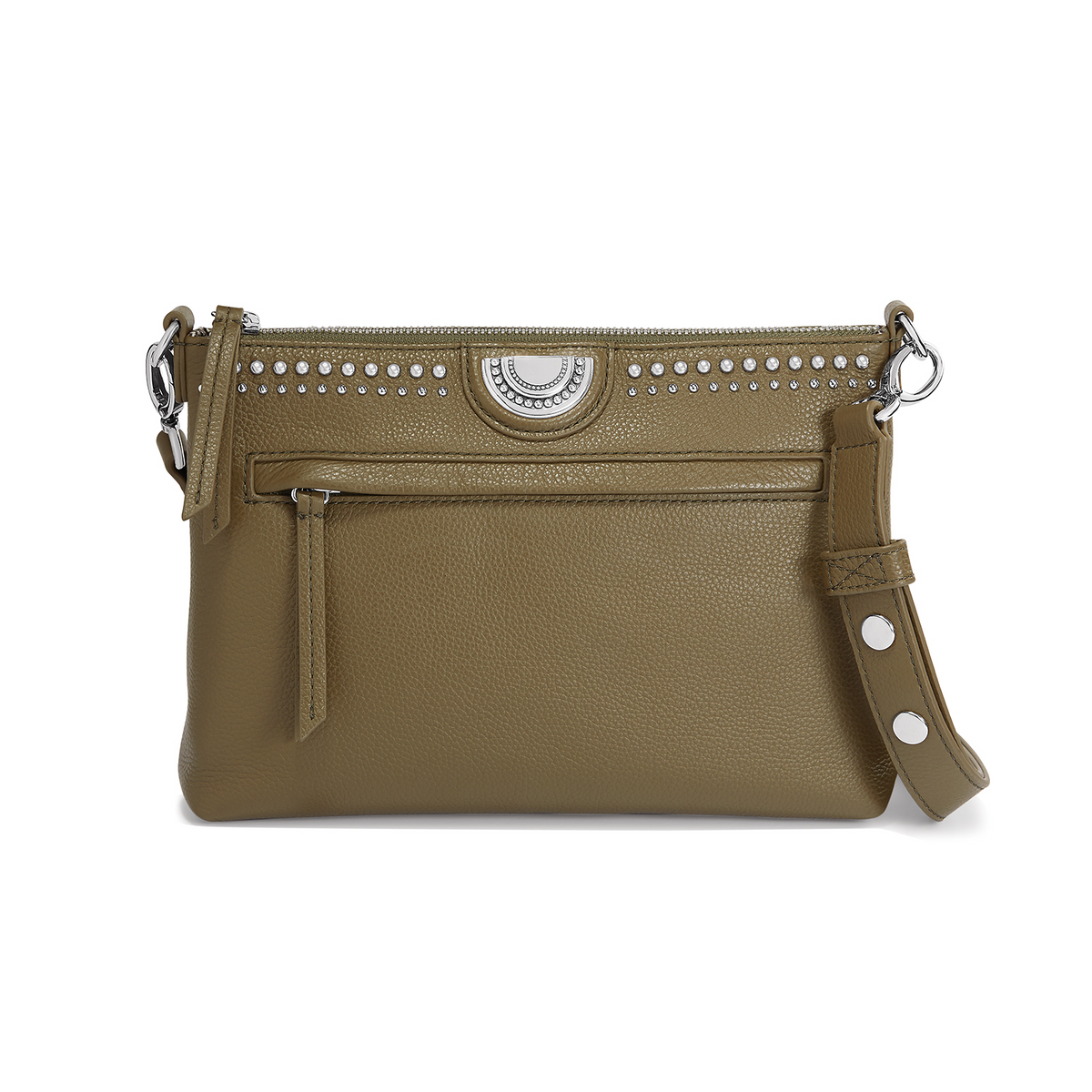 Jessie Cross Body Bag in Olive by Brighton-Lemons and Limes Boutique