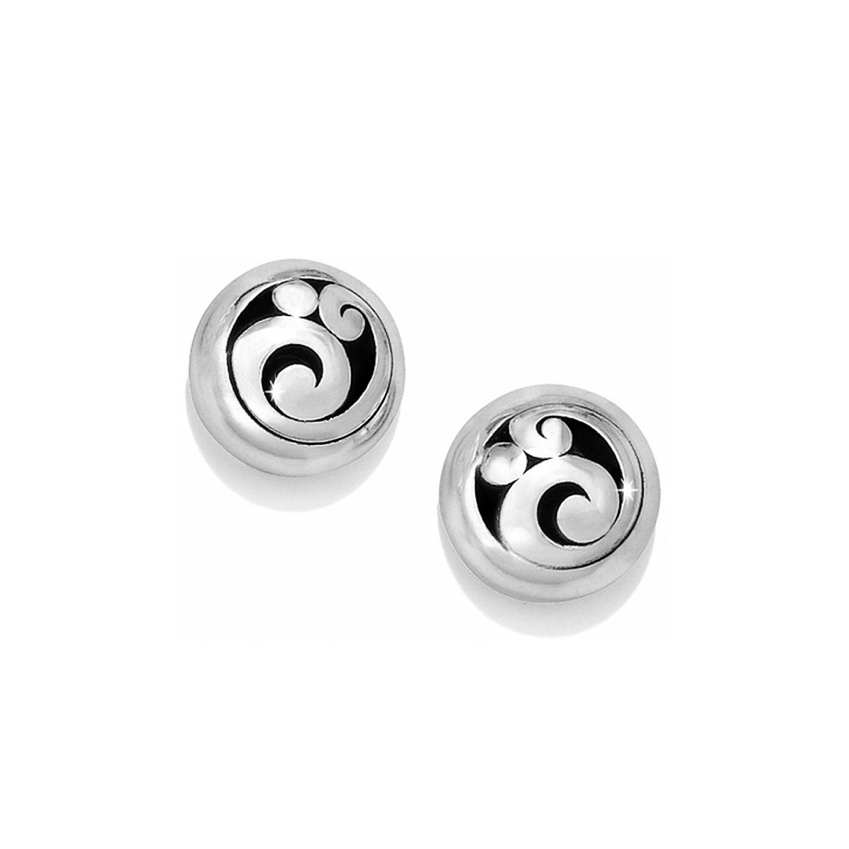 Contempo Post Earrings in Silver by Brighton-Lemons and Limes Boutique