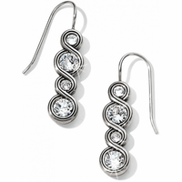 Infinity Sparkle French Wire Earrings by Brighton-Lemons and Limes Boutique